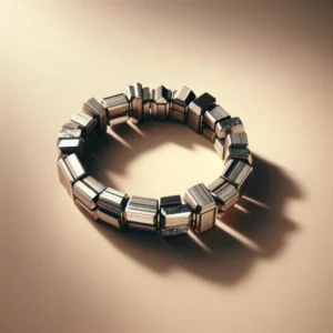 Pyrite Structure Bracelet