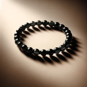 Black Spinel Edge Bracelet